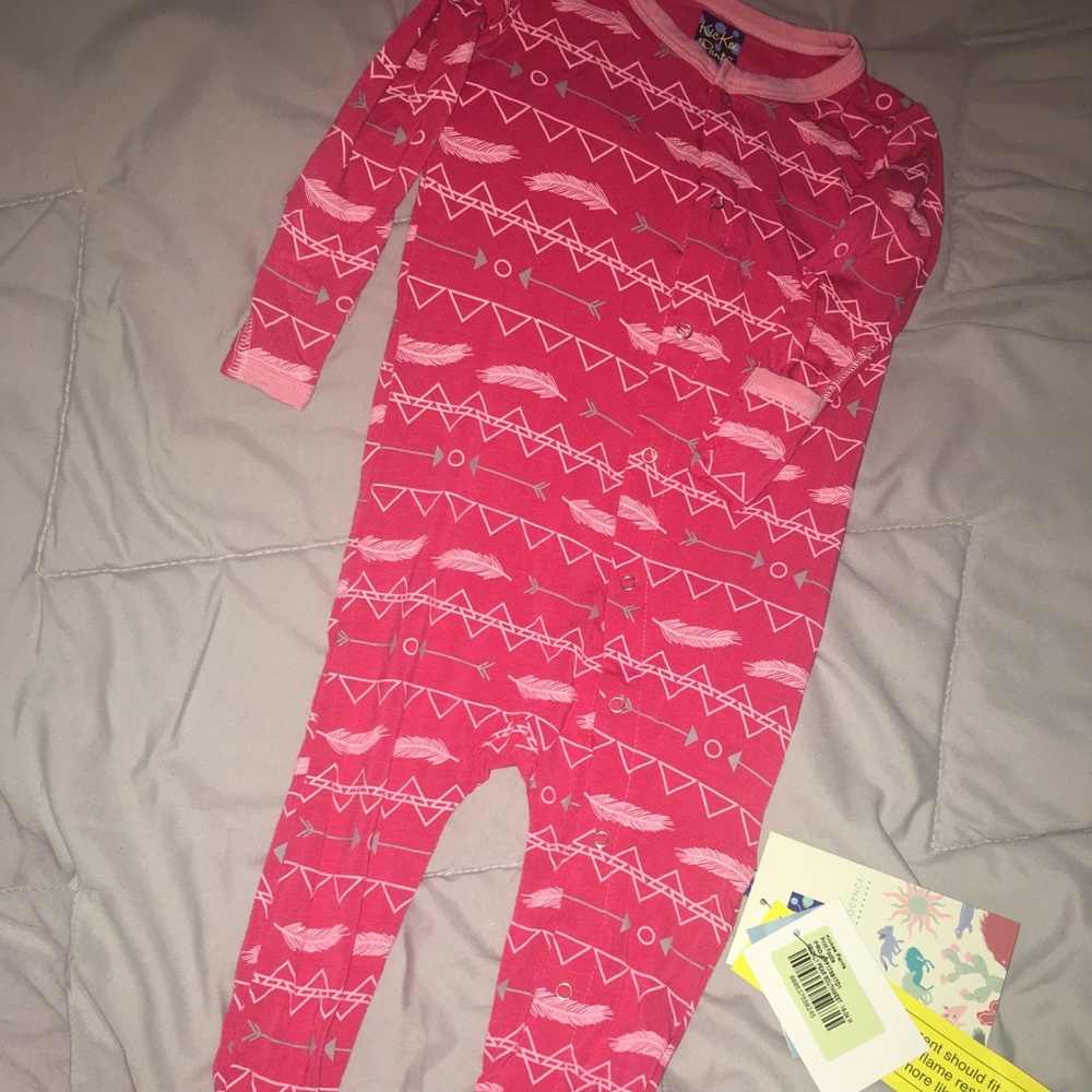 Kickee Pants - Prickly Pear Southwest Footie